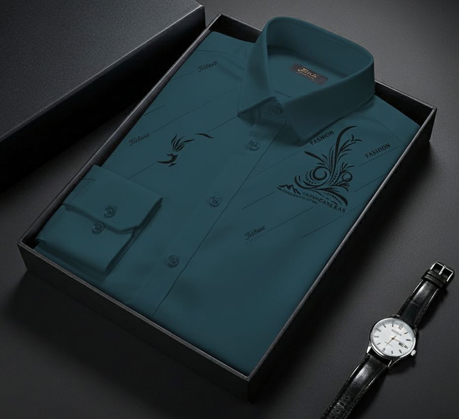 Obsidian Fern Luxe Shirt