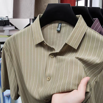 Seastone Grid Stretch Shirt