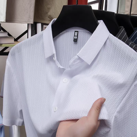 Seastone Grid Stretch Shirt